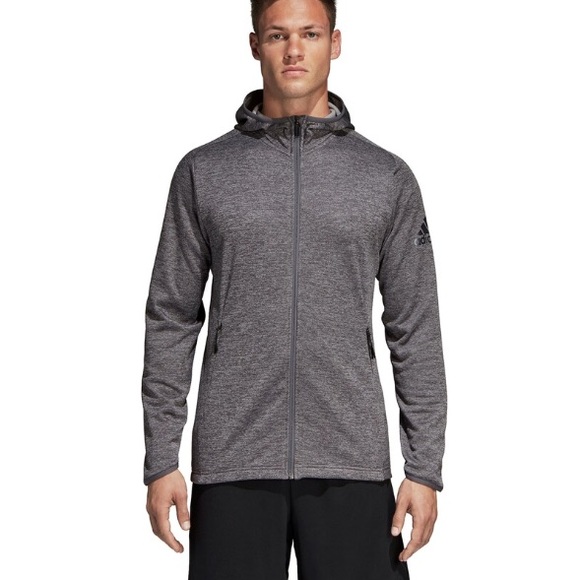 adidas Other - $80 Adidas Mens Medium Full Zip Hooded Jacket